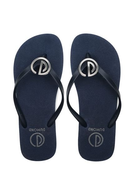 Chinelo Dumond Monograma Azul-Marinho - Marca Dumond