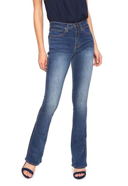Calça Jeans Calvin Klein Jeans Bootcut Estonada Azul - Marca Calvin Klein Jeans