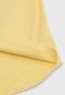 Conjunto 2pçs Carinhoso Curto Infantil Full Print Amarelo/Azul-Marinho - Marca Carinhoso