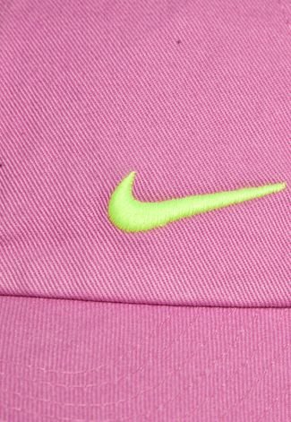 Boné Nike Sportswear Swoosh Heritage Rosa