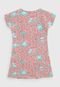 Vestido Elian Infantil Floral Rosa - Marca Elian