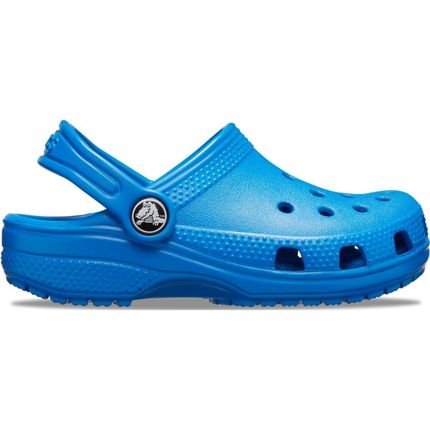 Sandália Crocs Classic Clog Kids Bright Cobalt - 30 Azul - Marca Crocs