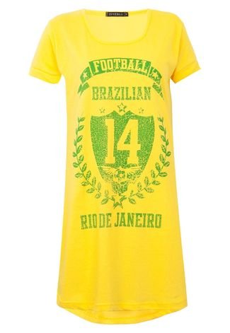 Vestido FiveBlu Brazilian Amarelo