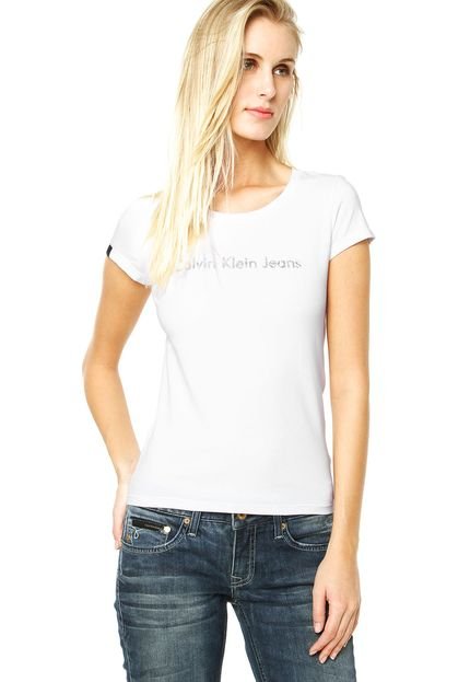 Camiseta Calvin Klein Jeans Style Branco - Marca Calvin Klein Jeans