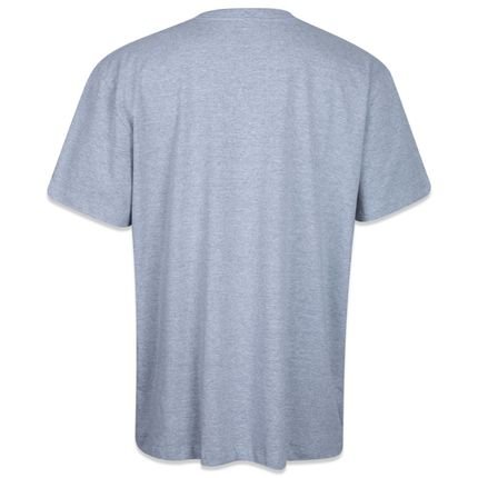 Camiseta New Era Regular New England Patriots Mescla Cinza - Marca New Era