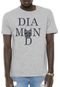 Camiseta Diamond Supply Co Skull Cinza - Marca Diamond Supply Co