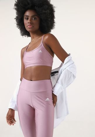 adidas Training Yoga Essentials legging shorts in pink