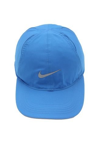Boné Nike Featherlight Cap Run Azul