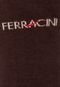Meia Ferracini Logo Marrom - Marca Ferracini
