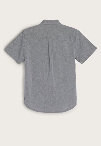 Camisa Infantil Reserva Mini Oxford Cinza