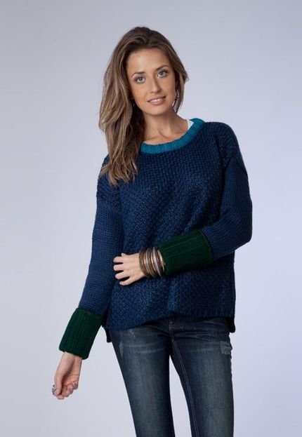 Suéter Tracy Azul - Marca Handbook