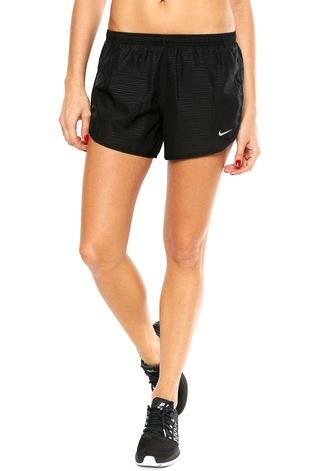 nike dri-fit 3 modern embossed tempo shorts - women's 
