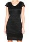 Vestido D.DRESS Curto Renda Preto - Marca D.DRESS