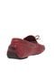 Mocassim Couro M. Officer Clean Vermelho - Marca M. Officer