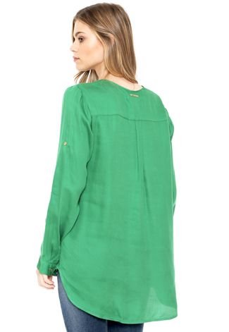 Camisa Colcci Bolsos Verde