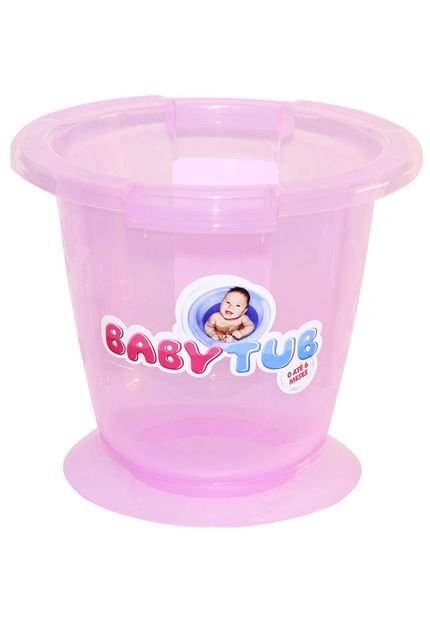 Banheira Baby Tub Rosa - Marca Baby Tub