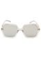 Óculos de Sol Cayo Blanco Quadrado Prata - Marca Cayo Blanco