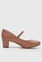 Scarpin Beira Rio Boneca Nude - Marca Beira Rio