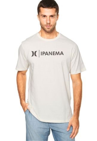 Camiseta Hurley Ipanema Bege