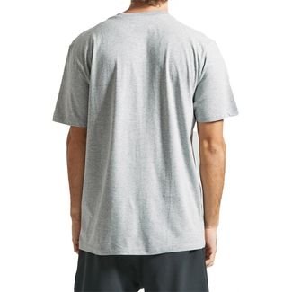 Camiseta Hurley Bedrock SM24 Masculina Mescla Cinza