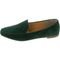 Sapato Mocassim Donatella Shoes Camurça Macau Liso Confort Verde - Marca Donatella Shoes