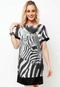 Vestido Forum Reta Animal Zebra - Marca Forum