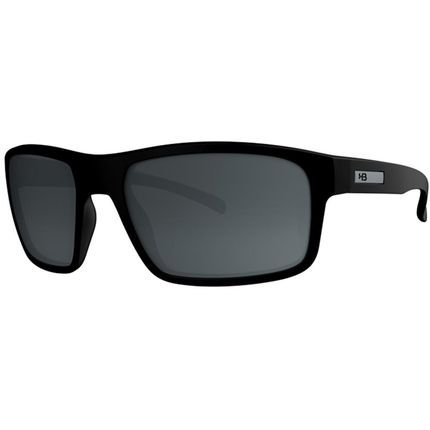 Óculos de Sol HB Overkill Matte Black Polarized Gray - Marca HB