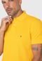 Camisa Polo Tommy Hilfiger Slim Piquet Amarela - Marca Tommy Hilfiger