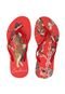 Chinelo Colcci Japanese Cats Vermelho - Marca Colcci