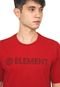 Camiseta Element Blazin Vermelha - Marca Element