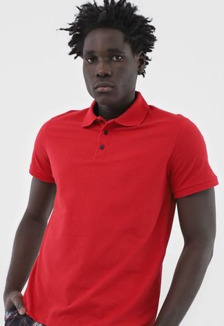 Camisa JohnJohn Masculina Vermelha