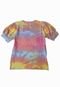 Blusa blusinha tshirt manga bufanteTie dye Manabana - Marca Manabana