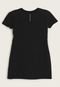 Vestido Infantil Calvin Klein Kids Logo Preto - Marca Calvin Klein Kids