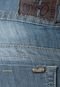 Calça Jeans Reta Stone Azul - Marca Cantão