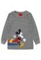 Camiseta Cativa Disney Menino Personagens Cinza - Marca Cativa Disney
