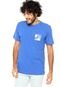 Camiseta  Redley Palms Azul - Marca Redley