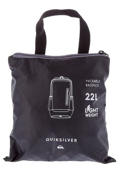 Morral Negro Quiksilver OCTOPACKABLE M BKPK BLK Compra Ahora