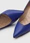 Scarpin Jorge Bischoff de Couro Azul - Marca Jorge Bischoff