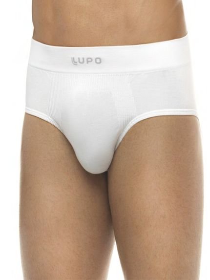 Cueca Slip Lupo 681-001 Branco - Marca Lupo