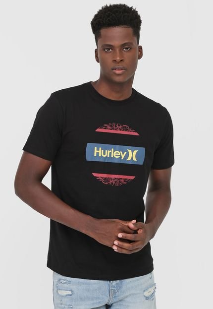 Camiseta Hurley Block Preta - Marca Hurley