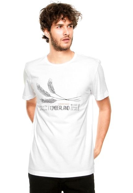 Camiseta Timberland Estampada Branca - Marca Timberland