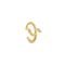 Piercing Life Enigma Serpente Com Banho Ouro Amarelo - Marca Life by Vivara
