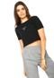 Camiseta Cropped Handbook Bambui Preta - Marca Handbook