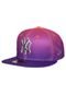 Boné New Era 5950 Diamond Gradation New York Yankees MLB Roxo - Marca New Era
