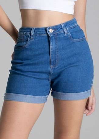 Shorts Jeans Sawary - 276086 - Azul - Sawary