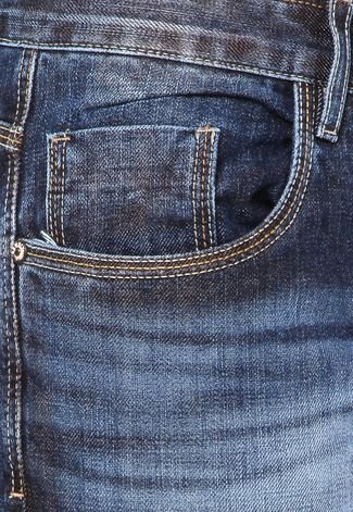 Calça Jeans Sawary Reta Pockets Azul