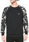 Moletom Flanelado Fechado MCD Raglan Preto - Marca MCD