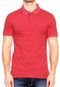 Camiseta Polo Calvin Klein Estampada Vermelha - Marca Calvin Klein