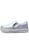 Slip On Fun Friends Kids Menina Metalizado Prata - Marca Fun Friends Kids