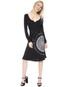 Vestido Desigual Curto Martita Preto - Marca Desigual